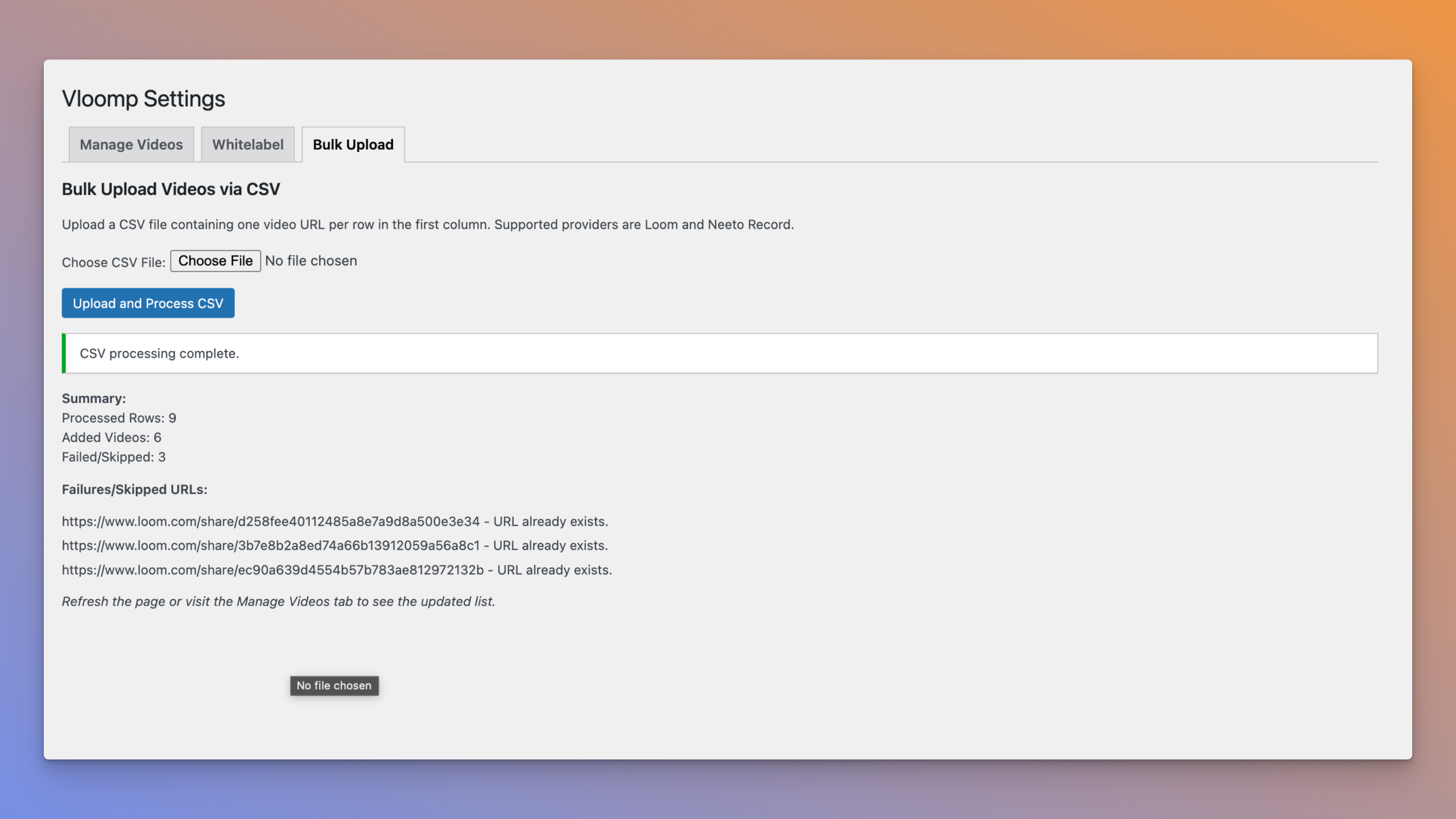 Xnapper 2025 05 15 12.42.36 scaled — Vloomp for Loom and WordPress screenshot
