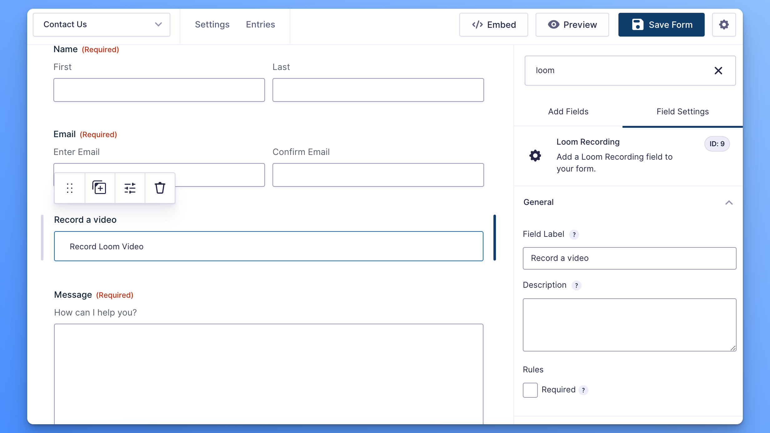 Xnapper 2024 12 01 17.27.50 — Loom for Gravity Forms screenshot